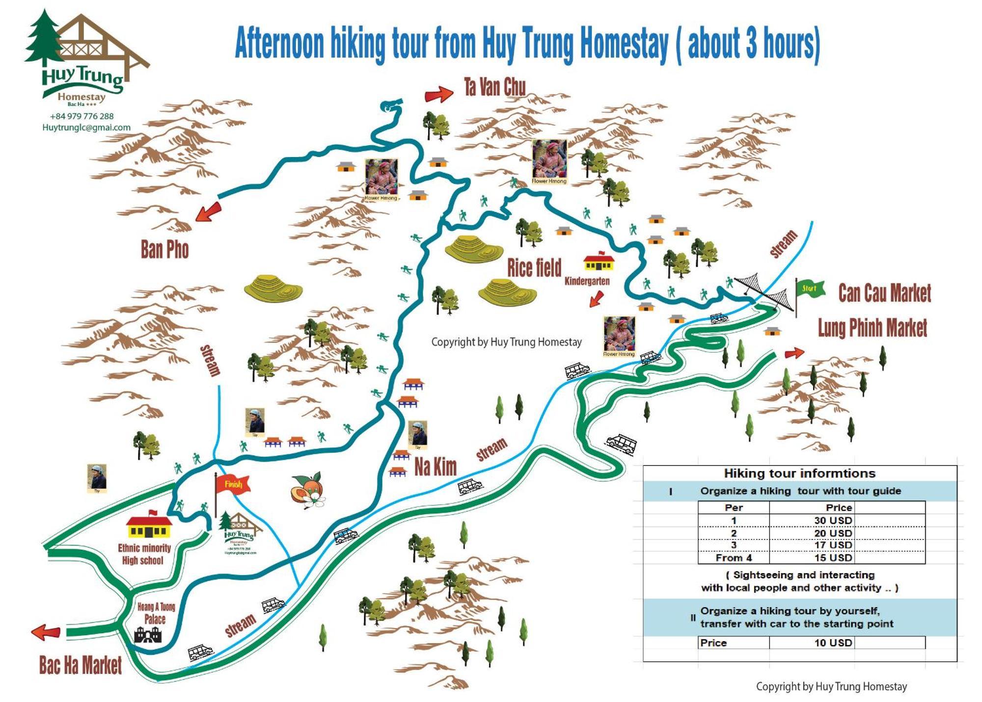 Huy Trung Homestay Бак Ха Екстериор снимка