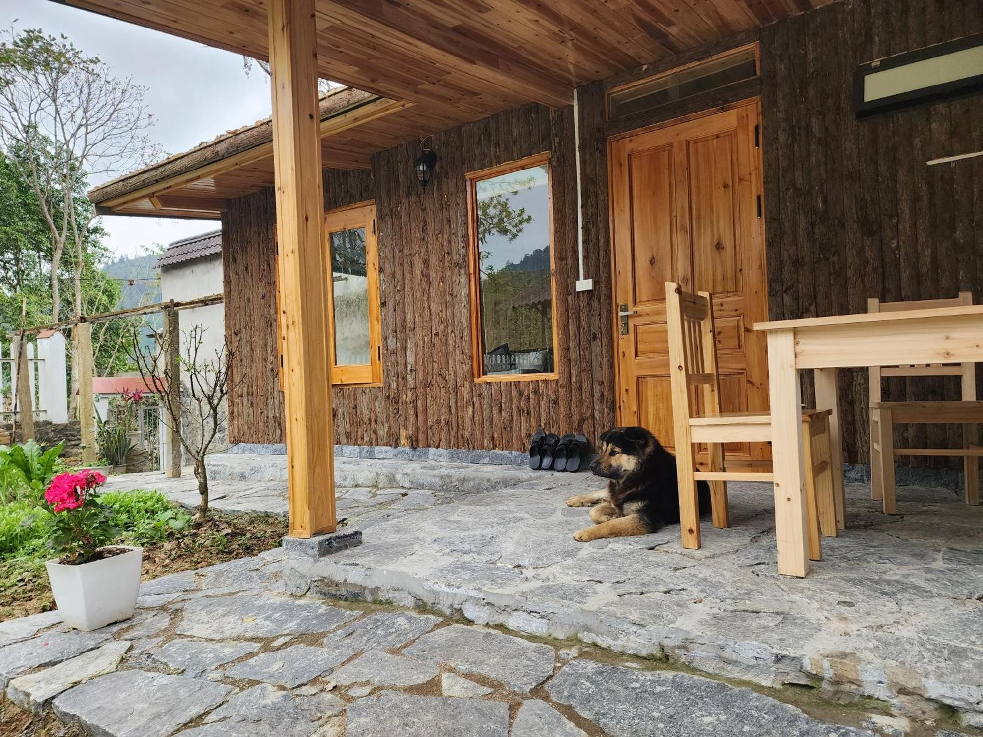 Huy Trung Homestay Бак Ха Стая снимка
