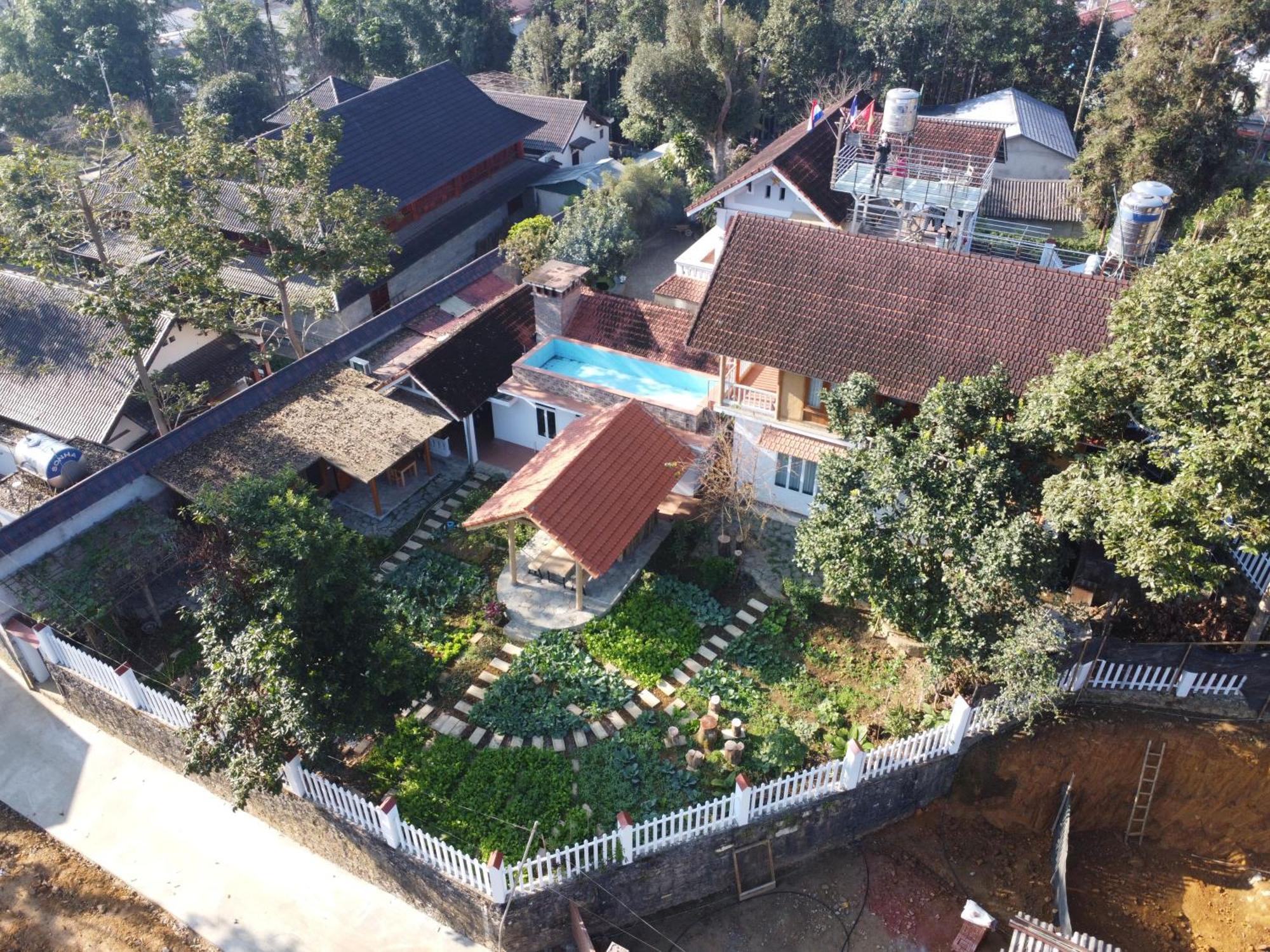 Huy Trung Homestay Бак Ха Екстериор снимка
